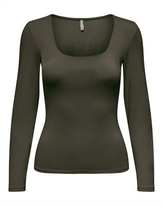 Ea 2-Way Deep Neck T-shirt